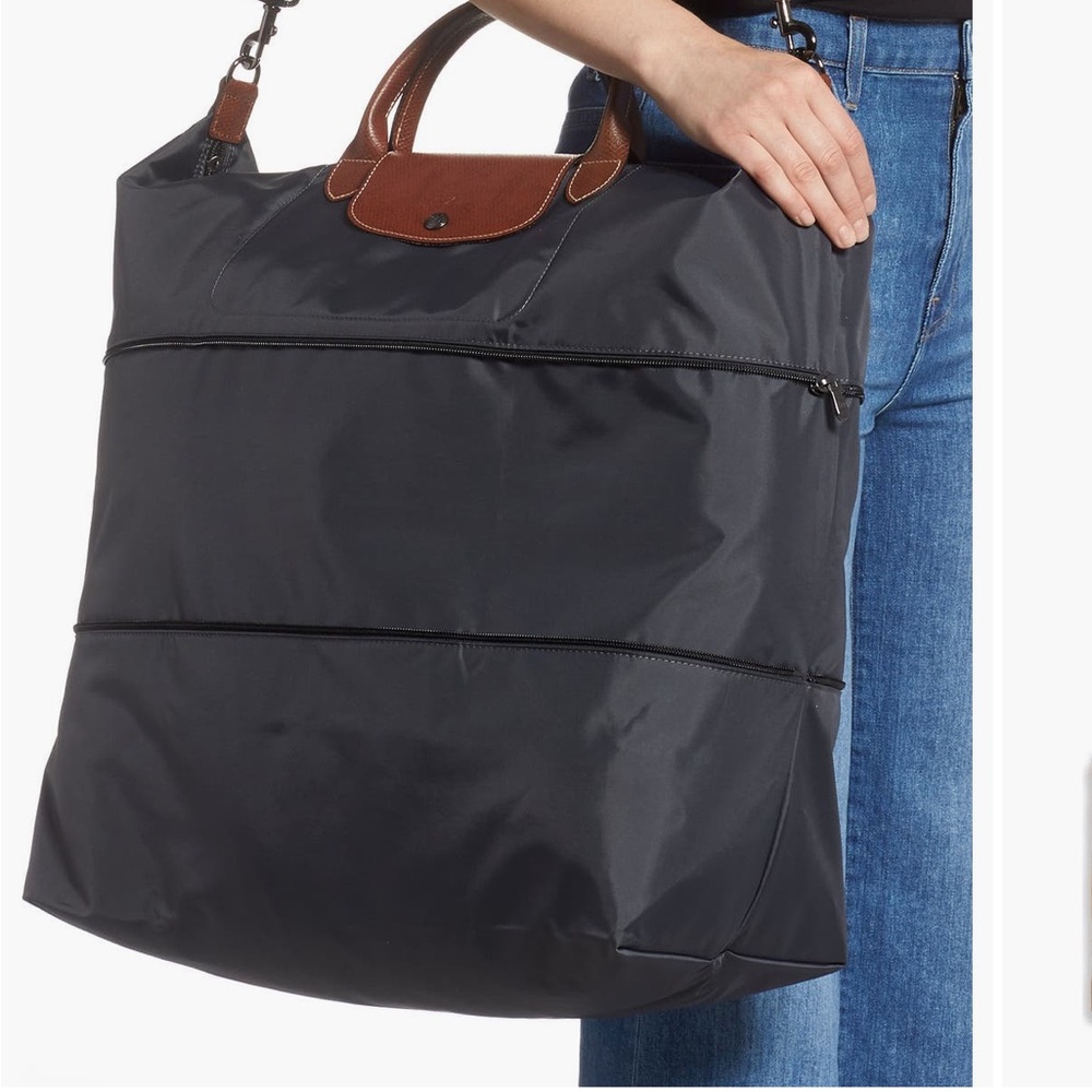 Longchamp large pliage Black Duffle Bag